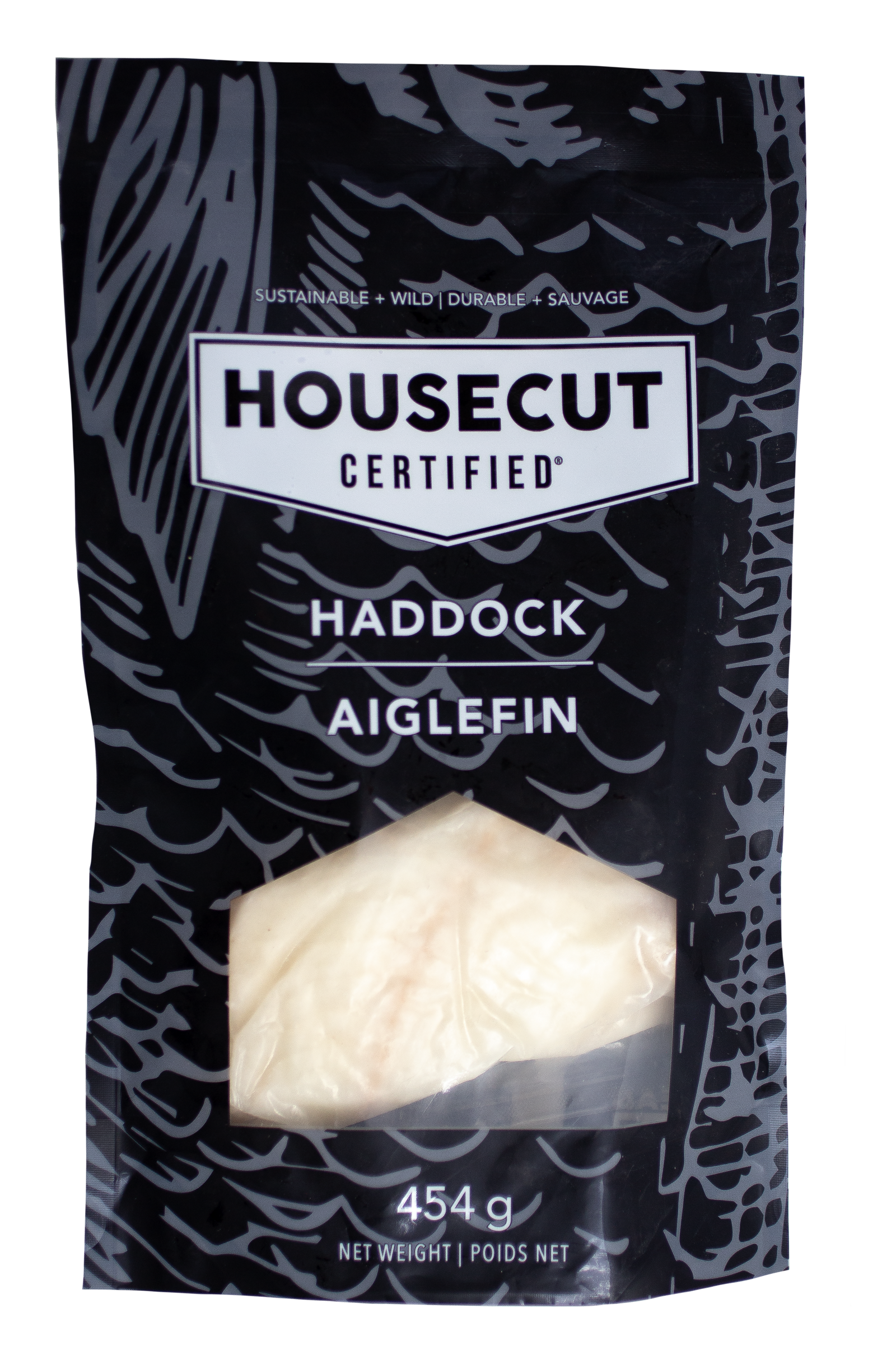 HADDOCK PORTIONS 454g IVP FROZEN