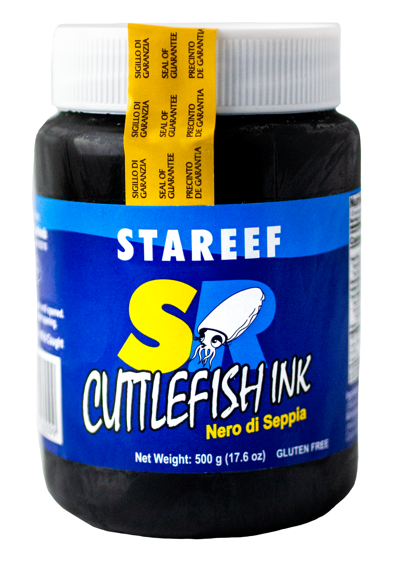 INK / SQUID OR CUTTLEFISH EA 500g JAR FROZEN