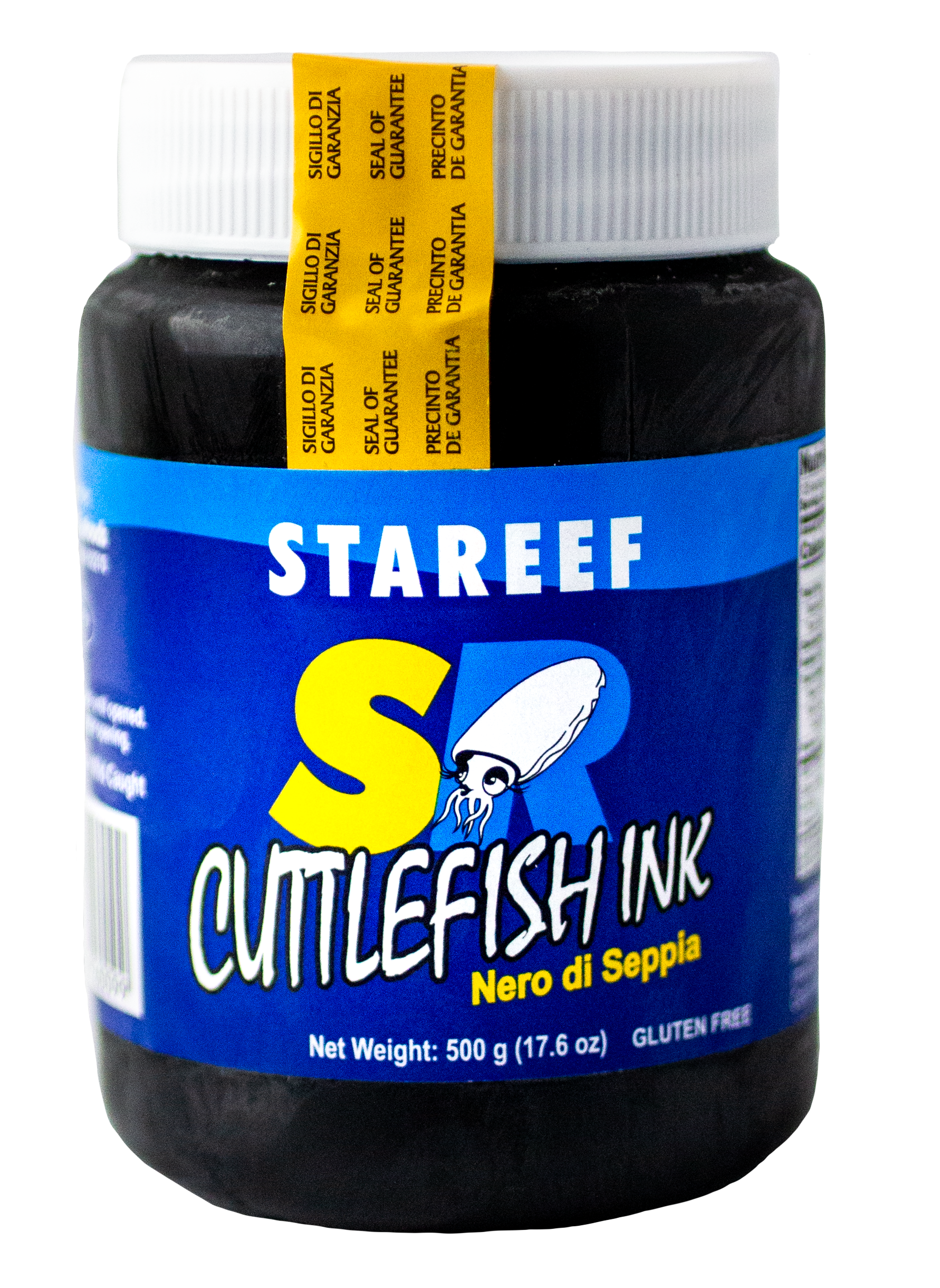 INK / SQUID OR CUTTLEFISH EA 500g JAR FROZEN