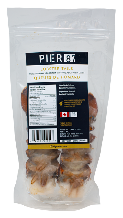 LOBSTER TAILS CDN 5-6 OZ/EA 2 PCS FROZEN