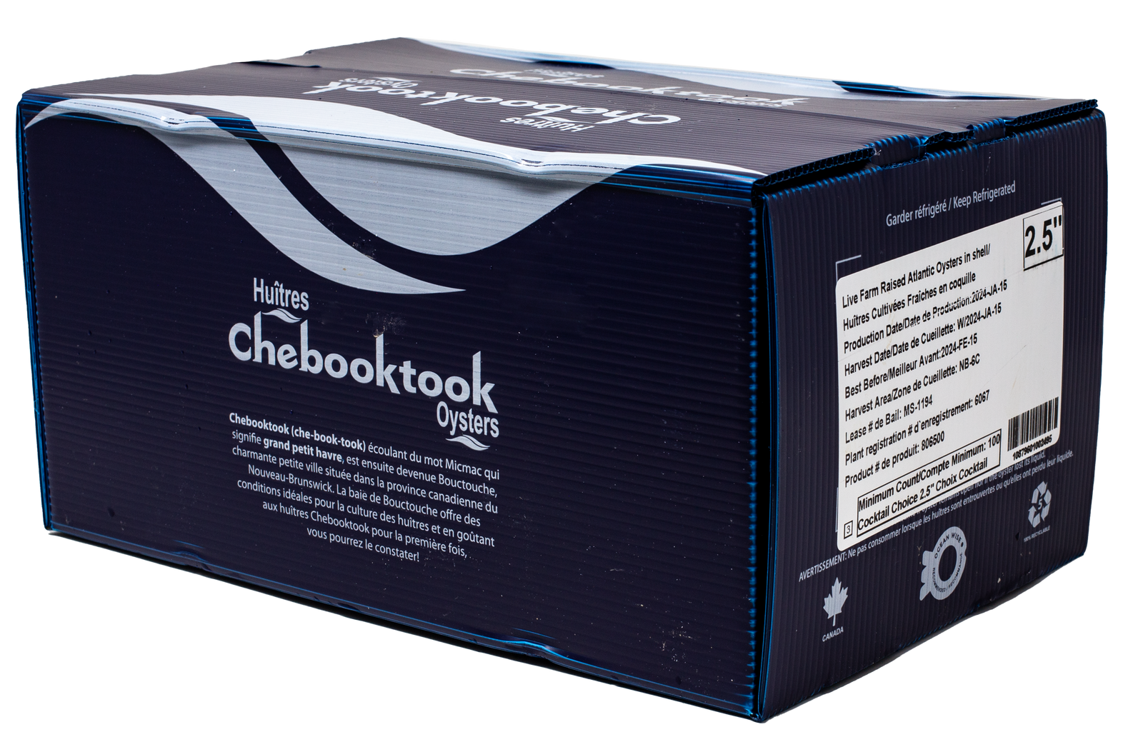 OYSTER 100 CT - CHEBOOKTOOK CASE LIVE