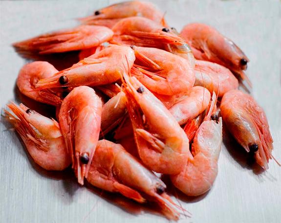 COOKED WHOLE PRAWNS COLDWATER SHRIMP 908g